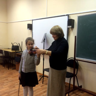 Анна Тимашкова на мастерклассе Калашковой Д.О.